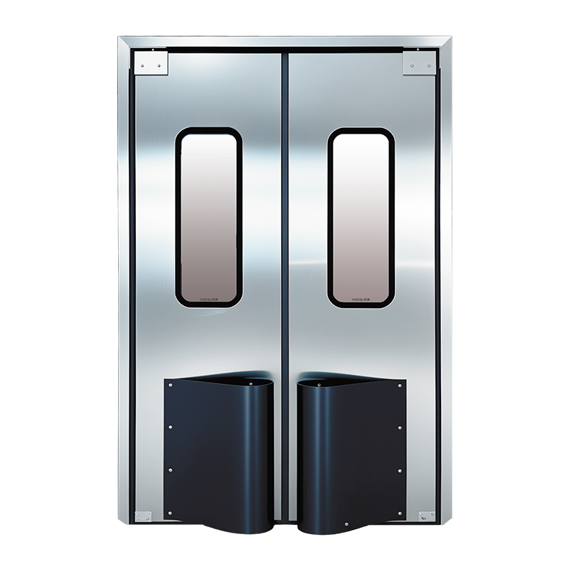 스테인레스 스틸 양방향 충돌 방지 도어